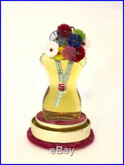 Vintage Schiaparelli Shocking Torso Perfume Bottle withdome (Unopened)