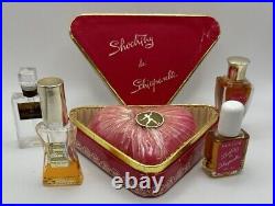 Vintage Schiaparelli Soap and 3 X Shocking Perfume Bottles France 1X Snuff 1936