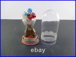Vintage Schiaperelli Shocking Mae West Perfume Bottle Under Domed Glass Case