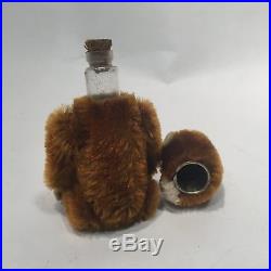 Vintage Schuco Miniature Perfume Bottle Monkey