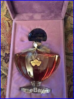 Vintage Sealed Bottle Guerlain Shaimar 4.2 Oz Parfum Perfume Purple Box