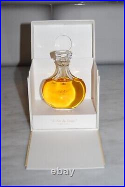 Vintage Sealed Lalique Crystal Pure Perfume Nina Ricci L'air Du Temps 2 Fl Oz