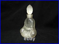 Vintage Seated Buddha by Bippus & Breidenbach Perfume Bottle with Glass Stopper Vintage Seated Buddha by Bippus & Breidenbach Perfume Bottle with Glass Stopper