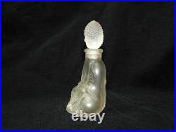 Vintage Seated Buddha by Bippus & Breidenbach Perfume Bottle with Glass Stopper Vintage Seated Buddha by Bippus & Breidenbach Perfume Bottle with Glass Stopper