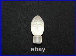 Vintage Seated Buddha by Bippus & Breidenbach Perfume Bottle with Glass Stopper Vintage Seated Buddha by Bippus & Breidenbach Perfume Bottle with Glass Stopper