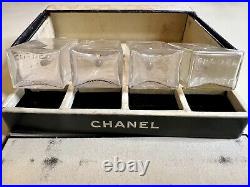 Vintage Set Of Four Coffret Bottles Chanel