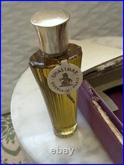 Vintage Shalimar Extrait Perfume Bottle New with Box 1/4 oz No 7 090
