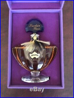 Vintage Shalimar Perfume Parfum 125ml/4oz Sealed Bottle Full with BOX