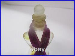 Vintage Shocking by Schiaparelli Perfume Bottle With Floral Pin