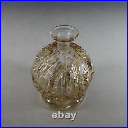 Vintage Signed Glass Perfume Bottle