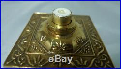 Vintage Silver Gilt Perfume Bottle Case Asprey London 1984 12.5cm 167g A602017