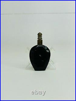 Vintage Small Perfume Bottle Pendant For Necklace Brass And Glass