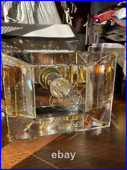 Vintage Sorelle Crystal Perfume Bottle with Dobber RARE