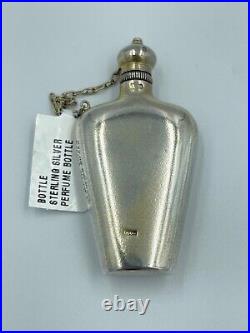 Vintage Sterling Silver 925 Potion Perfume Bottle #3160600
