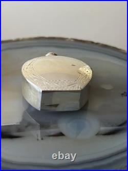 Vintage Sterling Silver Perfume Bottle Pendant