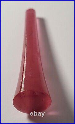 Vintage Studio Art Glass Saturn Perfume Bottle 1292