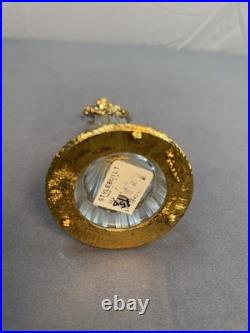 Vintage Stylebuilt Perfume Bottle Cherub Gold Ormolu Glass Vanity Hollywood Reg
