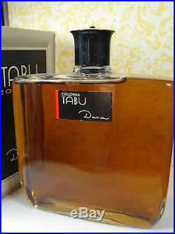 Vintage TABU 1 Litre 33.8 Oz HUGE DISPLAY BOTTLE in Box by Dana Perfumes Full