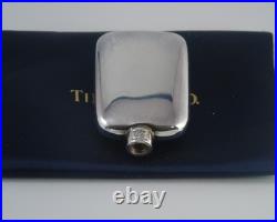 Vintage Tiffany Co. Sterling Silver Perfume Bottle tw 18.43g withBox no monogram