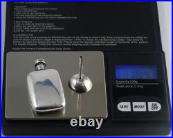 Vintage Tiffany Co. Sterling Silver Perfume Bottle tw 18.43g withBox no monogram