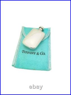 Vintage Tiffany & Co. Sterling Silver Smooth 1.75 Perfume Bottle Pouch