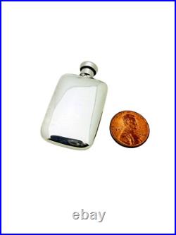 Vintage Tiffany & Co. Sterling Silver Smooth 1.75 Perfume Bottle Pouch