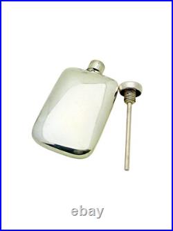 Vintage Tiffany & Co. Sterling Silver Smooth 1.75 Perfume Bottle Pouch