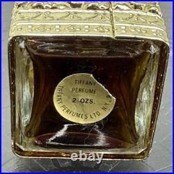 Vintage Tiffany Perfume 2oz Filigree Bottle Tiffany Perfumes Ltd NY WithBox Full