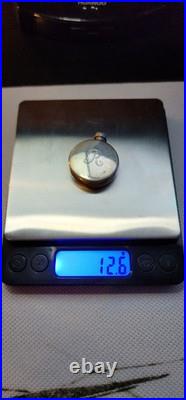 Vintage Tiffany and Co Sterling Silver Perfume Bottle R Initial 12.6g