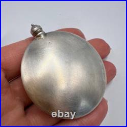 Vintage USSR Silver 875 Compact Powder Box Compact Make Up Perfume Flask Bottle Vintage USSR Silver 875 Compact Powder Box Compact Make Up Perfume Flask Bottle