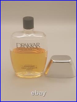 Vintage Ultra Rare Drakkar Guy Laroche Perfume Edt Bottle Men Homme 70 80s