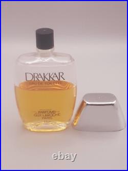 Vintage Ultra Rare Drakkar Guy Laroche Perfume Edt Bottle Men Homme 70 80s