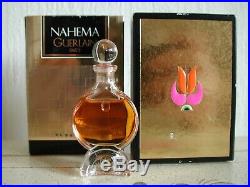 Vintage Very Rare Guerlain Nahema Pure 7,5 ML Perfume Bottle Mib Parfum