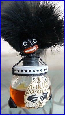 Vintage Vigny Black Americana Perfume Bottle, sealed