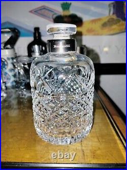 Vintage Waterford Perfume Bottle with Crystal Top