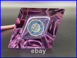 Vintage West Germany Irving W Rice Irice Perfume Bottle Neodymium Glass Atomizer