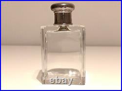 Vintage Ww2 Era Rare Collectible Empty Crystal Glass Perfume Bottle Vintage Ww2 Era Rare Collectible Empty Crystal Glass Perfume Bottle