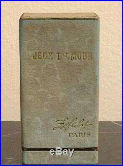 Vintage Zofaly Jeux D'amour Empty Perfume Bottle in Original Box