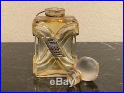Vintage Zofaly Jeux D'amour Empty Perfume Bottle in Original Box
