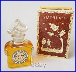 Vintage/antique Geurlain L'Heure Bleue perfume, bottle and box