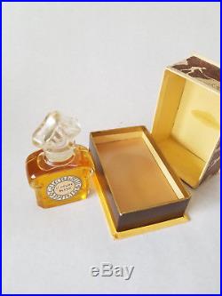 Vintage/antique Geurlain L'Heure Bleue perfume, bottle and box