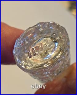 Vintage/antique Irice Dangle Scent Bottle Figures #1949 Vintage/antique Irice Dangle Scent Bottle Figures #1949