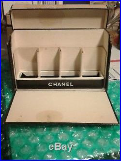 Vintage chanel perfume bottles in box set n5, bois des iles, n22, cuir de russie