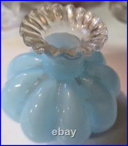 Vintage glass perfume bottle lot Of 5