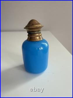 Vintage opaque glass perfume bottle