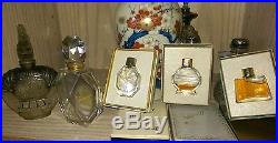 Vintage perfume bottle lot Ciro Collection Chevalier Surrender Horizons etc