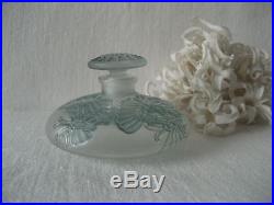 Vintage rare R LALIQUE Figural Butterfly Perfume Bottle LT PIVER Misti Flacon