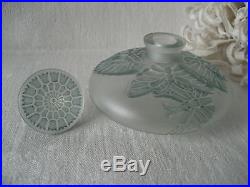 Vintage rare R LALIQUE Figural Butterfly Perfume Bottle LT PIVER Misti Flacon