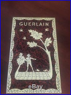 Vintage sealed Baccarat bottle Perfume l'Heure bleue by Guerlain in box