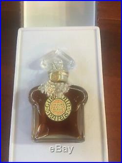 Vintage sealed Baccarat bottle Perfume l'Heure bleue by Guerlain in box